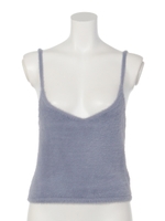 【Marie Hill】フェザーヤーンニットビスチェ/ライトブルー