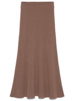 【emmi atelier】ニットフレアスカート/PBEG