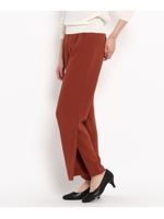 裾サイドスリットパンツ/レンガ(069)