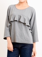 前後2wayプルオーバー/グレー