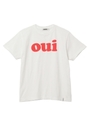 S/S TEE OUI/ホワイト