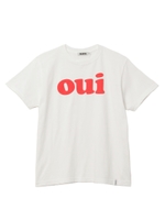 S/S TEE OUI/ホワイト