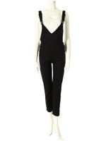 サスペンダーオールインワン/ブラック