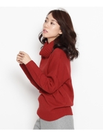 バルキータートルニット/ネイビー(093)