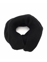 無地ニットスヌード/ネイビー(093)