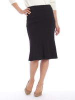 ヘリンボーンマーメイドスカート/グレー