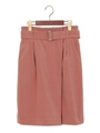 ★JOCDF ベルトツキ ラップ風 スカート/Pink
