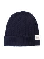 【AZUL by moussy】ケーブルニットCAP/KHA