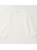 スーピマコットンオーバーサイズロンT/WHITE
