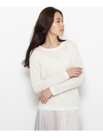 ウールハイゲージニット/ブラック(019)