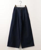 デニムワイドパンツ