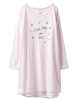 ロゴプリントミニドレス/OWHT