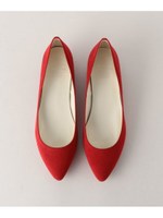 BBC SポインテッドWEGパンプス25/Red