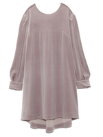 ベロアワンピース/BLK