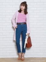 スキニーデニムパンツ/ライトブルー