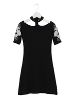 ローズチョーカーワンピ/ホワイト