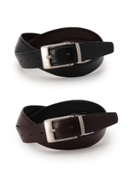 リバーシブルドレスベルト/ブラウン/ネイビー(543)