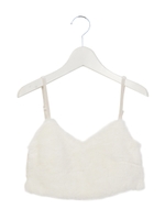 ファーベロアキャミ/ピンク