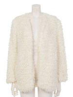 【ANAP】フェイクファージャケット/BEG