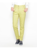 裏起毛ボンディングスリムパンツ/レモンイエロー(031)