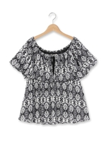 2WAYオフショルダーブラウス/ベビーピンク(071)