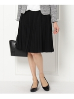 ジョーゼットプリーツスカート/ナチュラル(050)