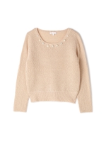 ハニーカムニット/ベージュ(040)