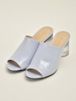 ラウンドヒールサンダル/ピンク