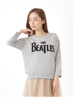 BEATLESコラボガーゼ裏毛プルオーバー/オフホワイト