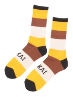 STRIPE SOCKS/YELLOW