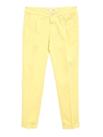 カラーテーパードパンツ/ライトイエロー