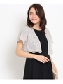 calian リバーシブルボレロ/ライトグレー(011)