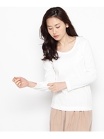 フライス長袖Tシャツ/グレー(012)