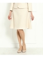 ドビーループツイードスカート/ライトベージュ(051)