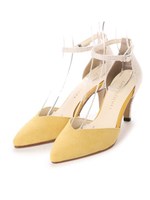 【柔らかSoft Insole】バイカラーセパレートパンプス/ブラックコンビ