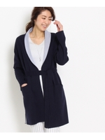 Wフェイスガウンカーディガン/サックス(590)