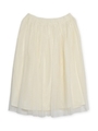 チュールスカート/WHITE