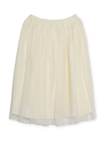 チュールスカート/WHITE