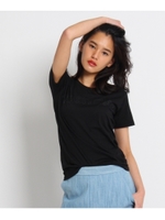 Traditional Weatherwear ロゴ入りTシャツ/ブラック(019)