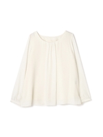 フロントタックブラウス/グレー(020)