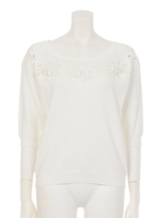 刺繍モチーフドルマンKT/ライトグレー