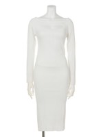 オープンデコルテミディOP/WHT