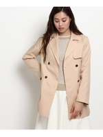 ソフトショートトレンチコート/ナチュラル(050)