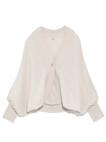 ドルマンスリーブカーディガン/BLK