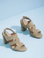 バックストラップサンダル/L/ベージュ