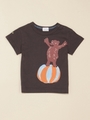 BABY サーカスTシャツ/ライトグレ-