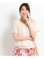 シャドーストライププルオーバー/アイボリー(004)