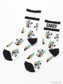 ALOHA PEPE RIB SOCKS/OFF WHITE