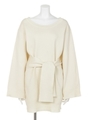 OVER BELTED HG OP/O/WHT
