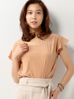 〓★JC PE デシンフリル Tブラウス/DK.GRAY